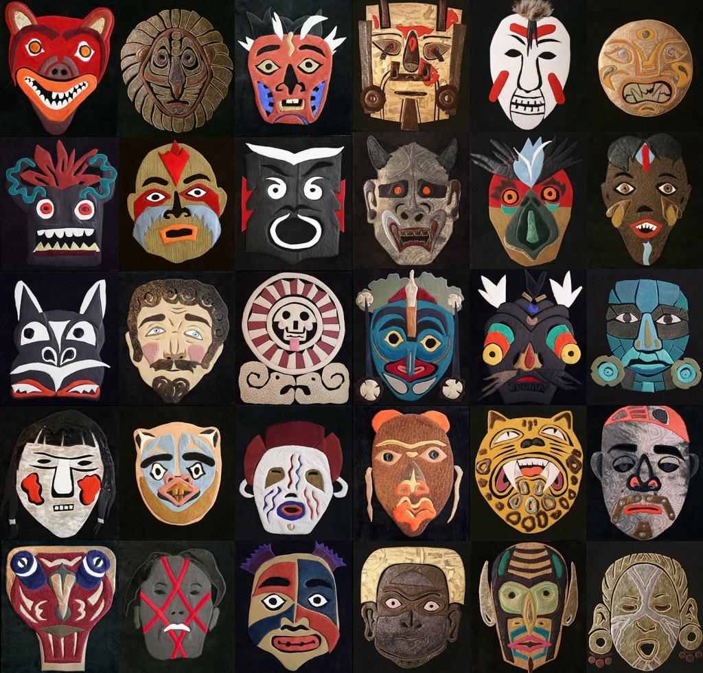 Serie Masks by Fong Leng
