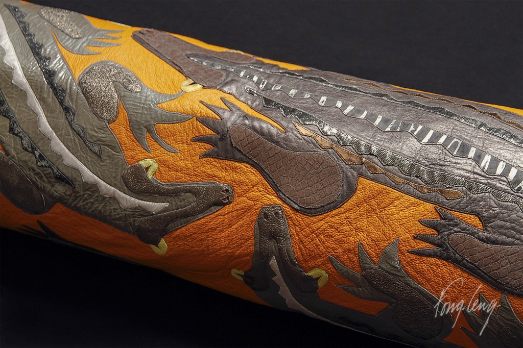 Bolster Crocodile by Fong Leng